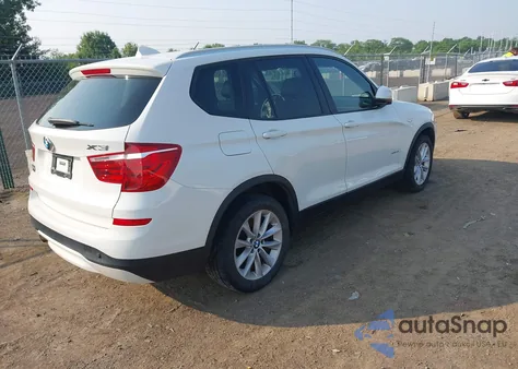 2016 BMW X3 xDrive28I from USA, damaged, VIN 5UXWX9C56G0D72231